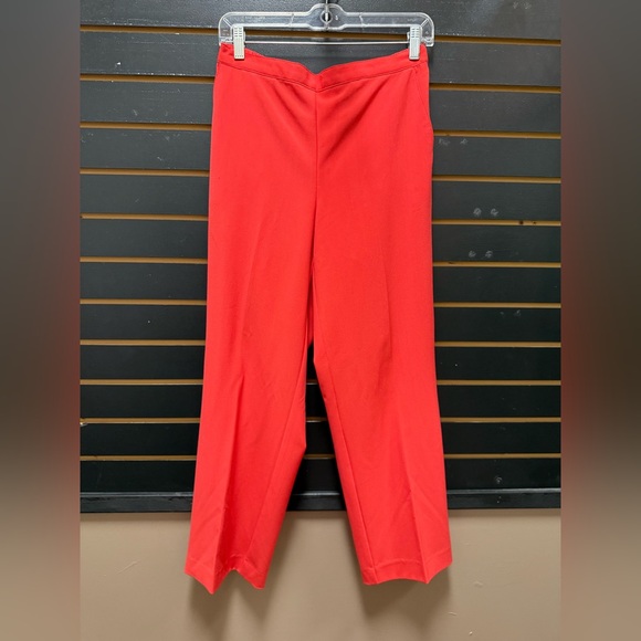 Alfred Dunner Red Women's Pants - Picture 1 of 3